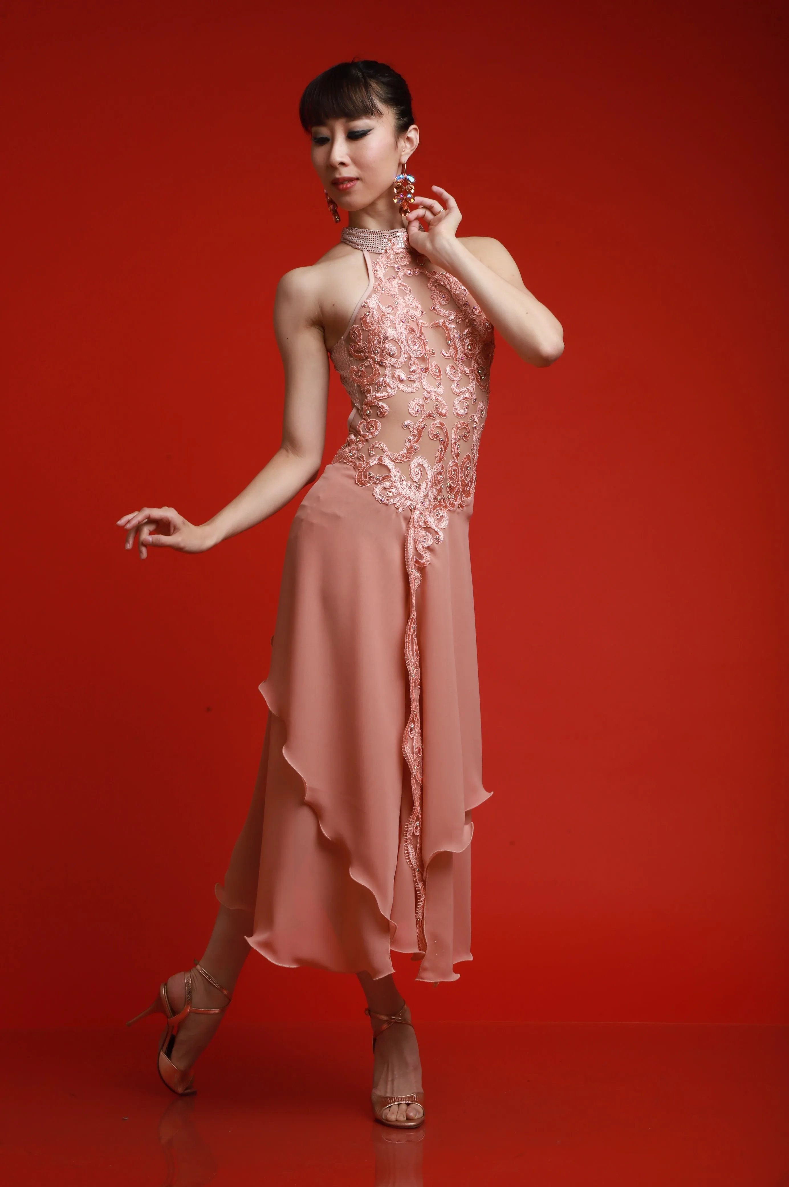 Vestido Tango Escenario SH1418