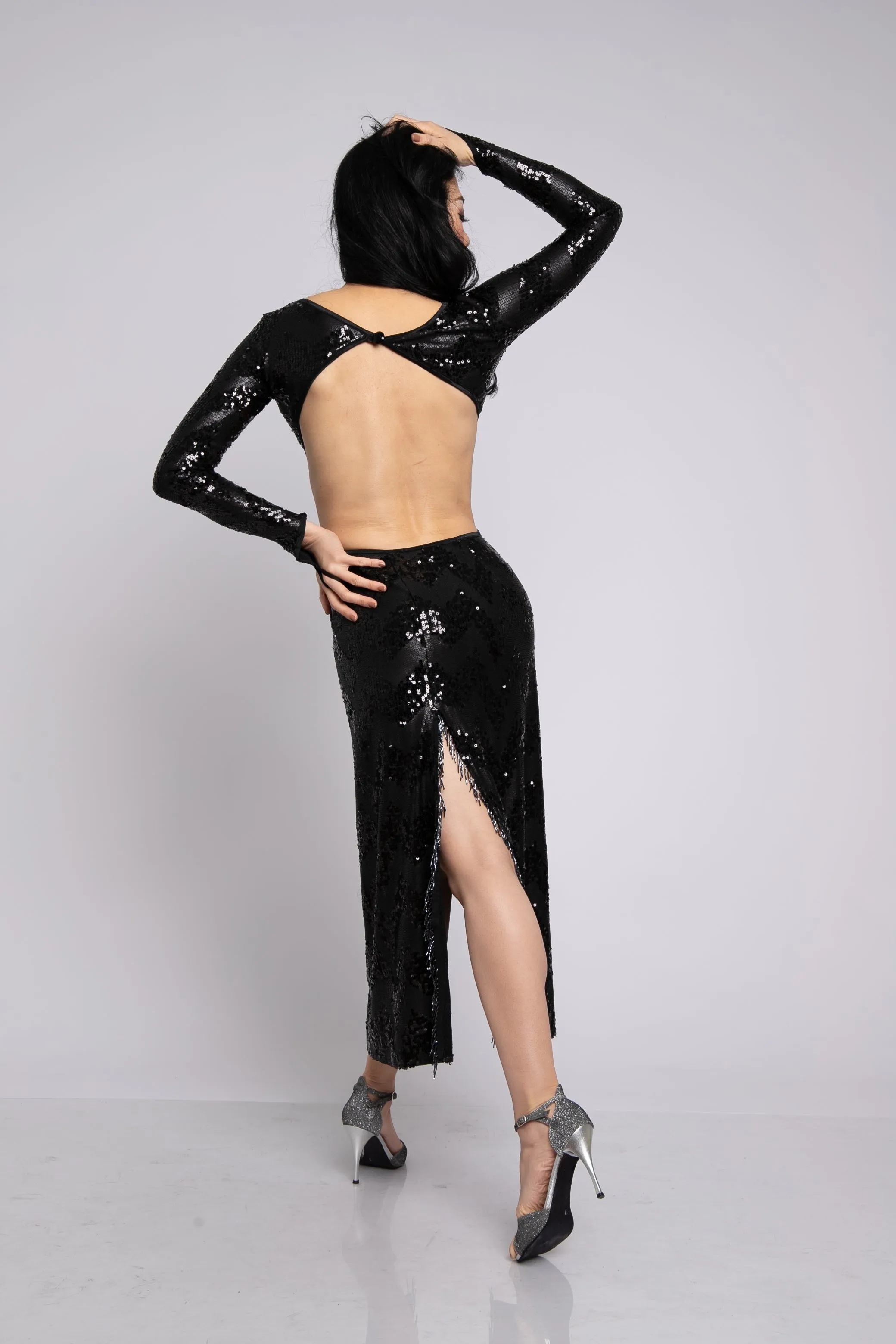 Vestido Tango Escenario SH1419