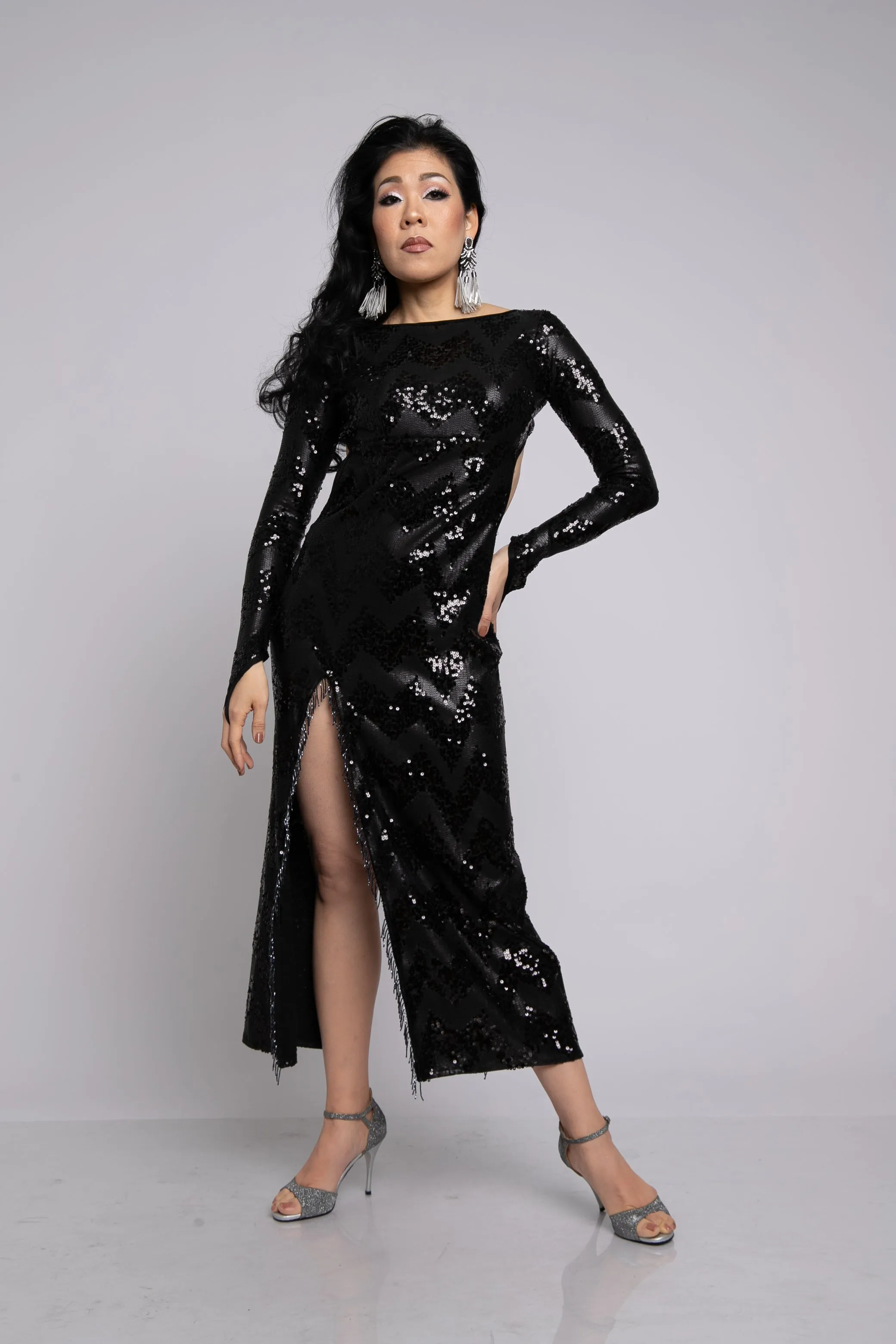 Vestido Tango Escenario SH1419