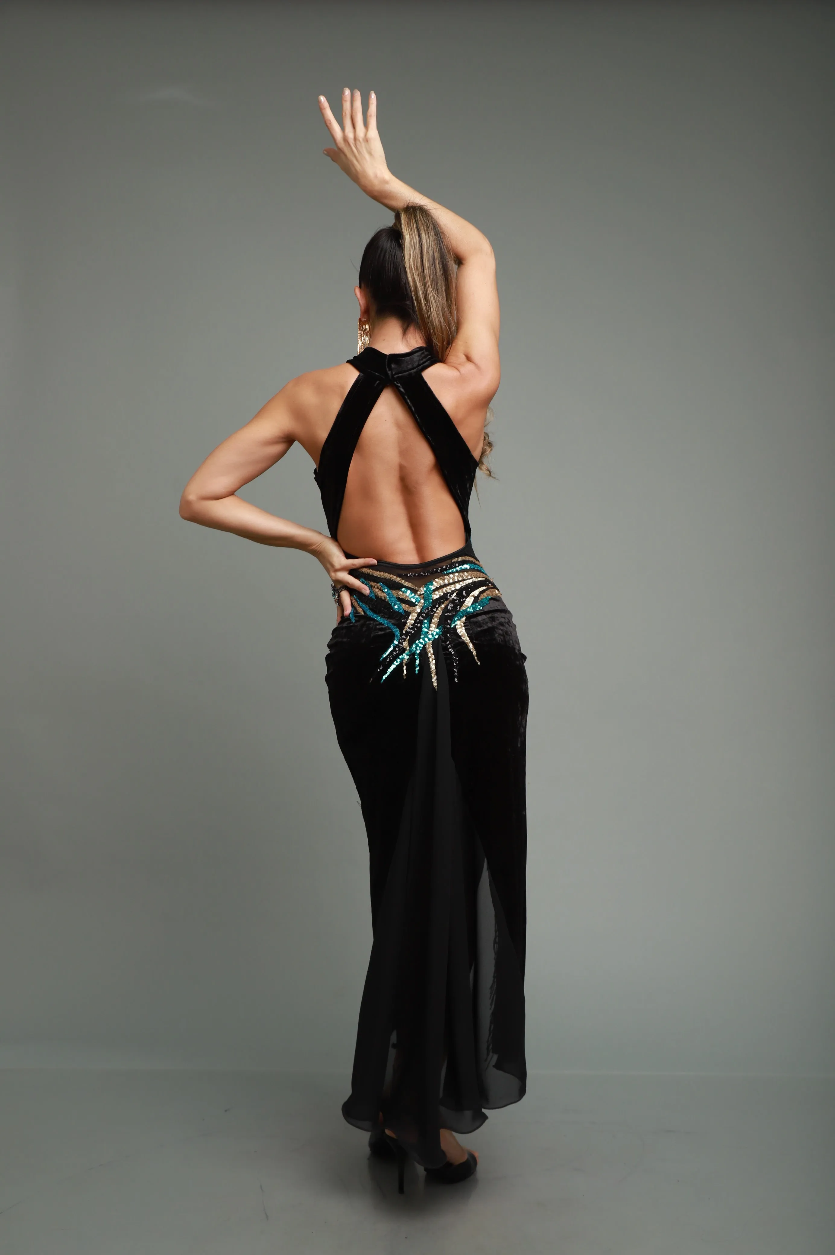 Vestido Tango Escenario SH1421