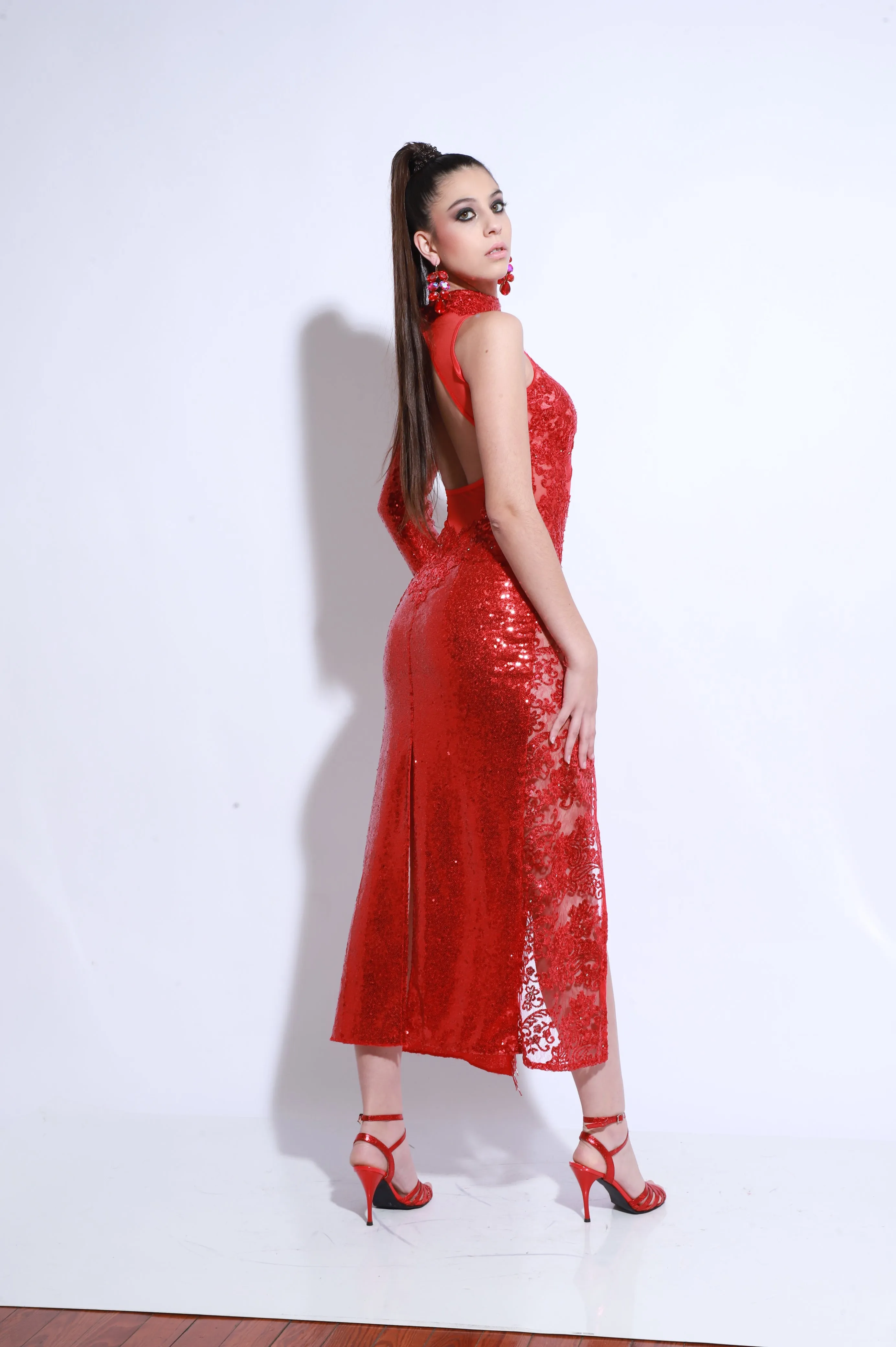 Vestido Tango Escenario SH1435