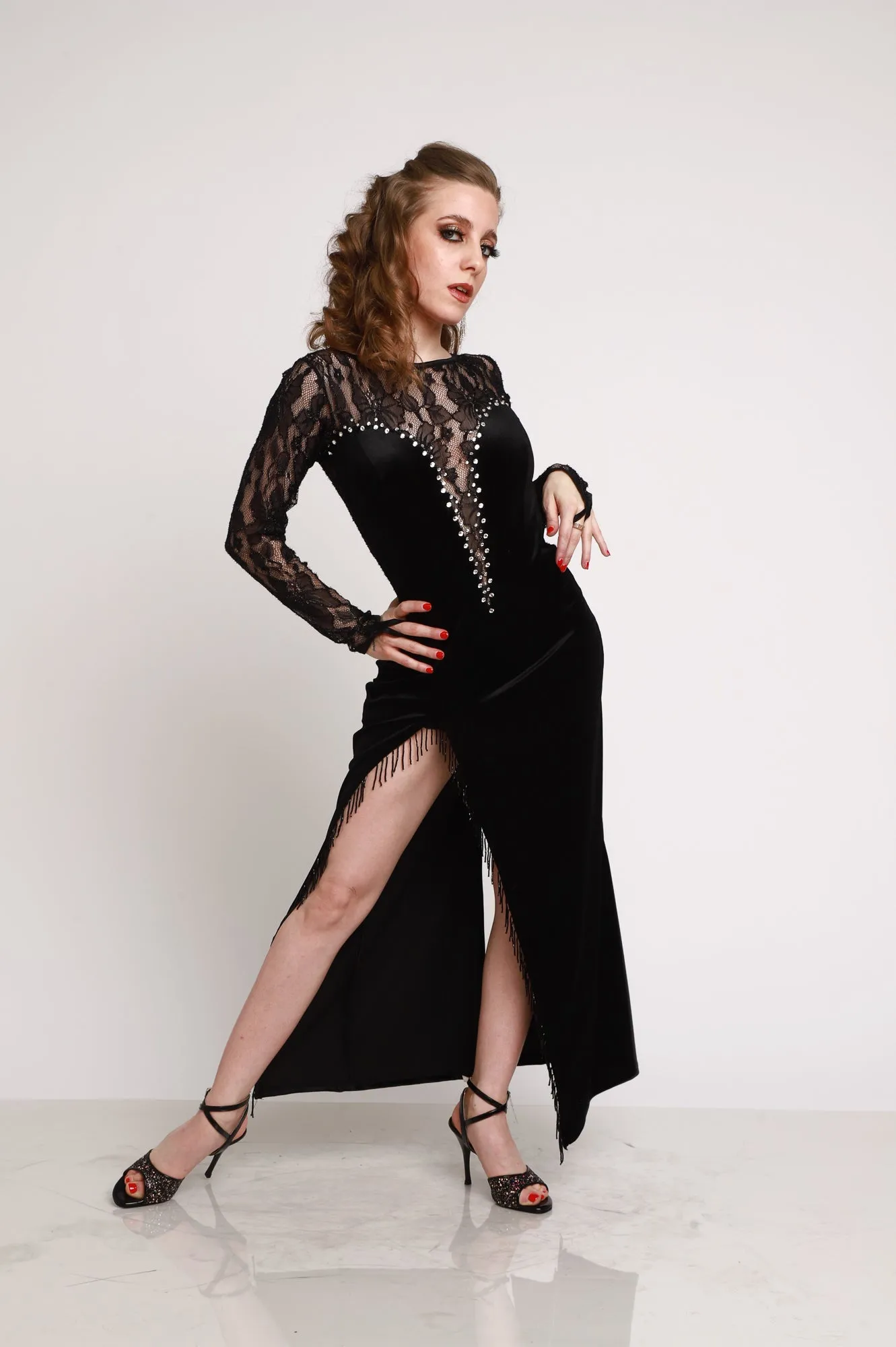 Vestido Tango Escenario SH891