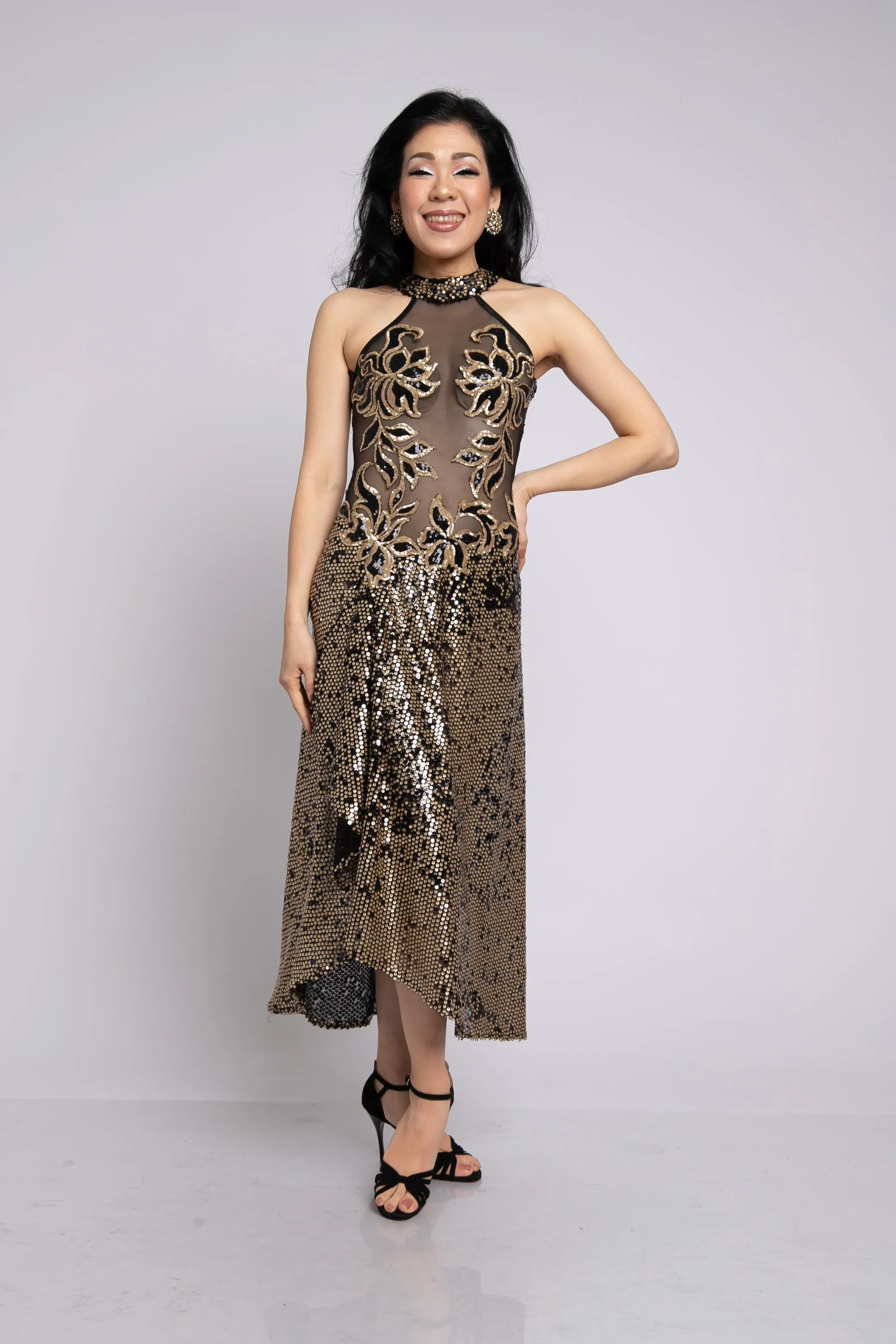 Vestido Tango Escenario SH945 BIS