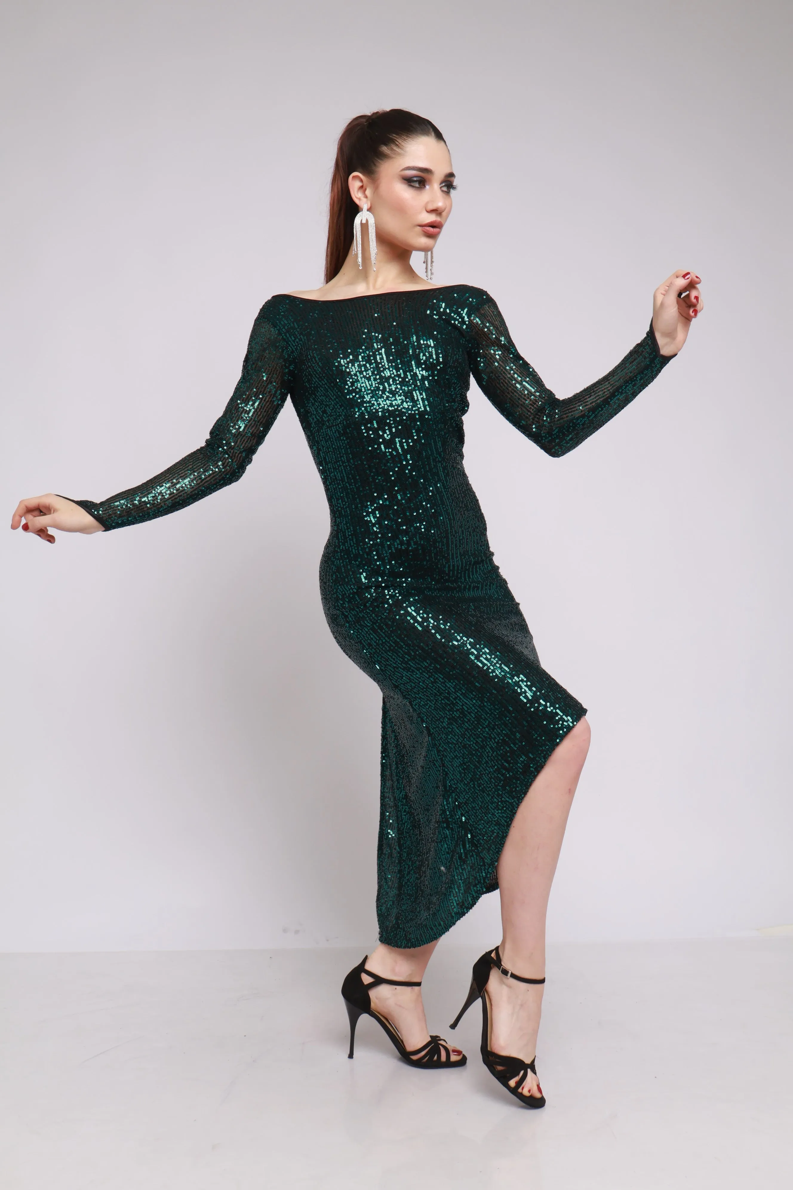 Vestido Tango Escenario SH996 Bis