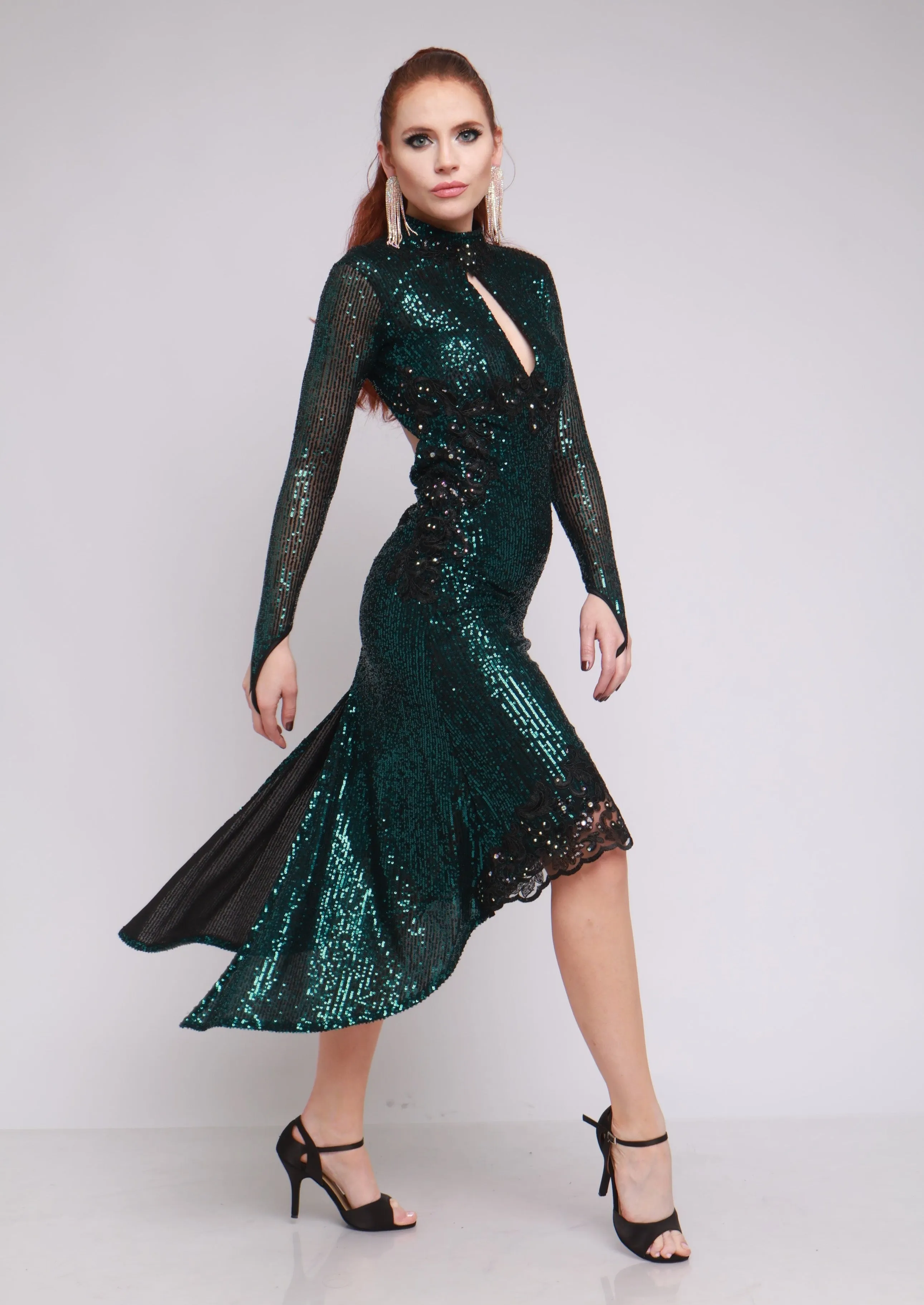 Vestido Tango Escenario SH996