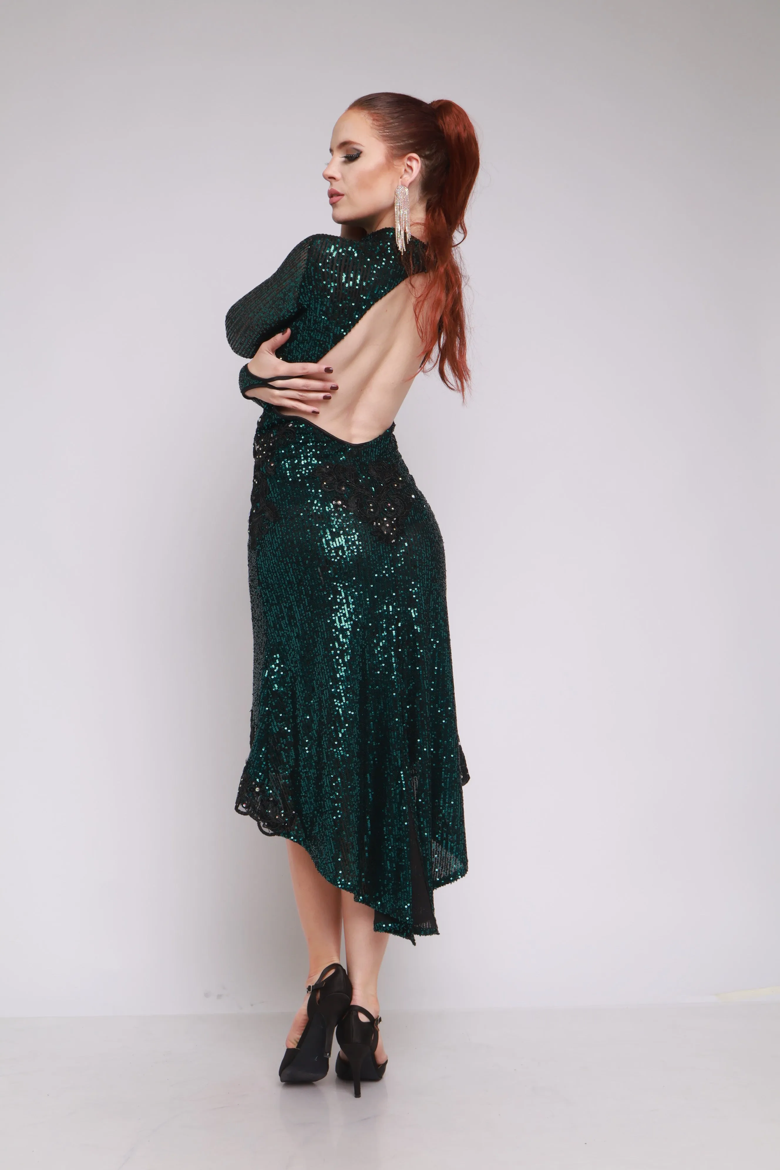 Vestido Tango Escenario SH996