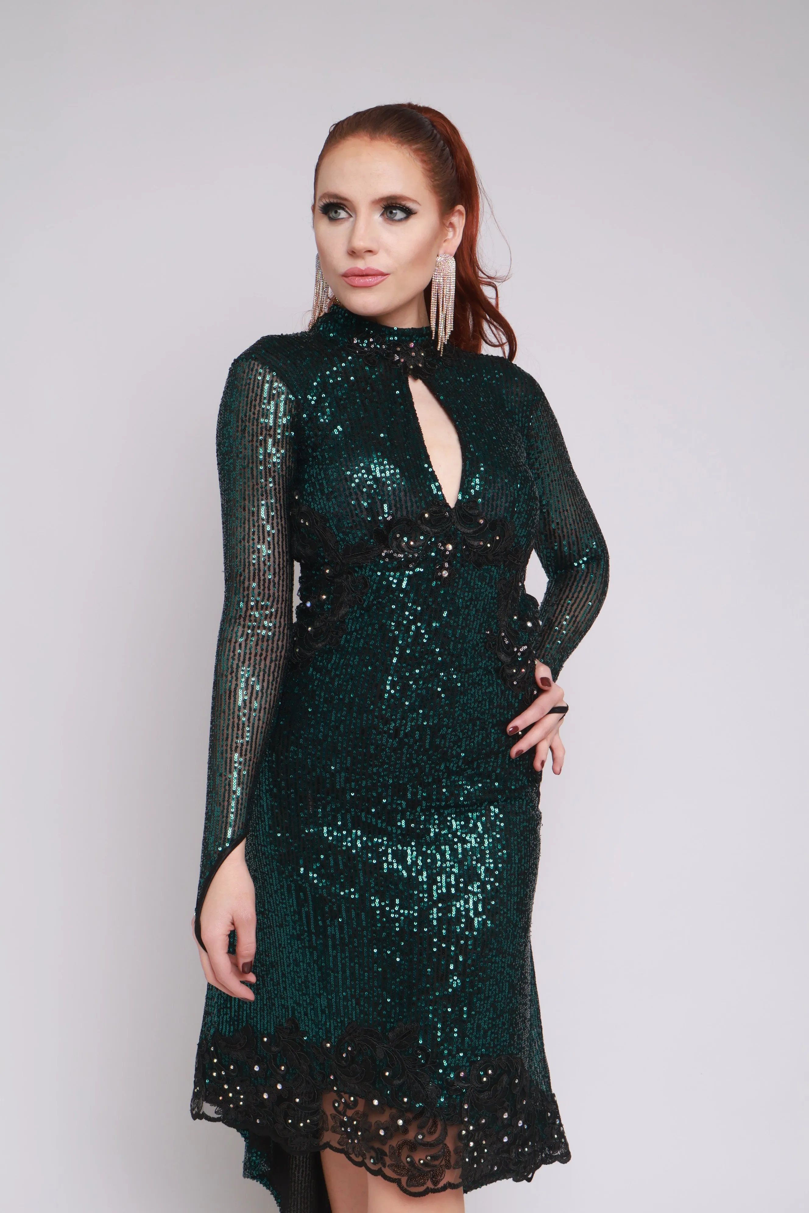 Vestido Tango Escenario SH996