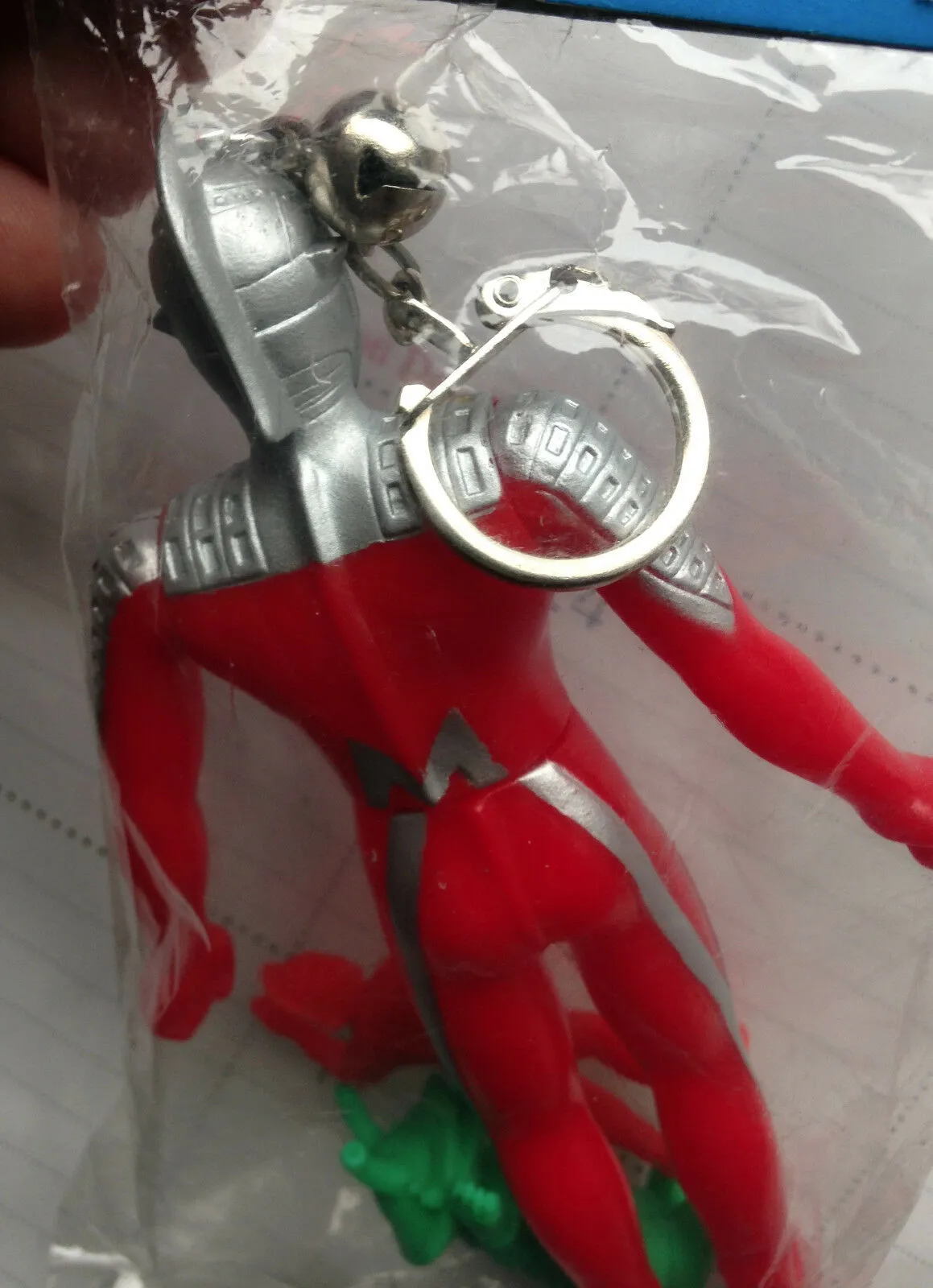 Vintage Popy Ultraman Ultra Seven Sofubi Keychain Soft Vinyl Figure  Keshi Kaiju Tsuburaya Nichion Toy