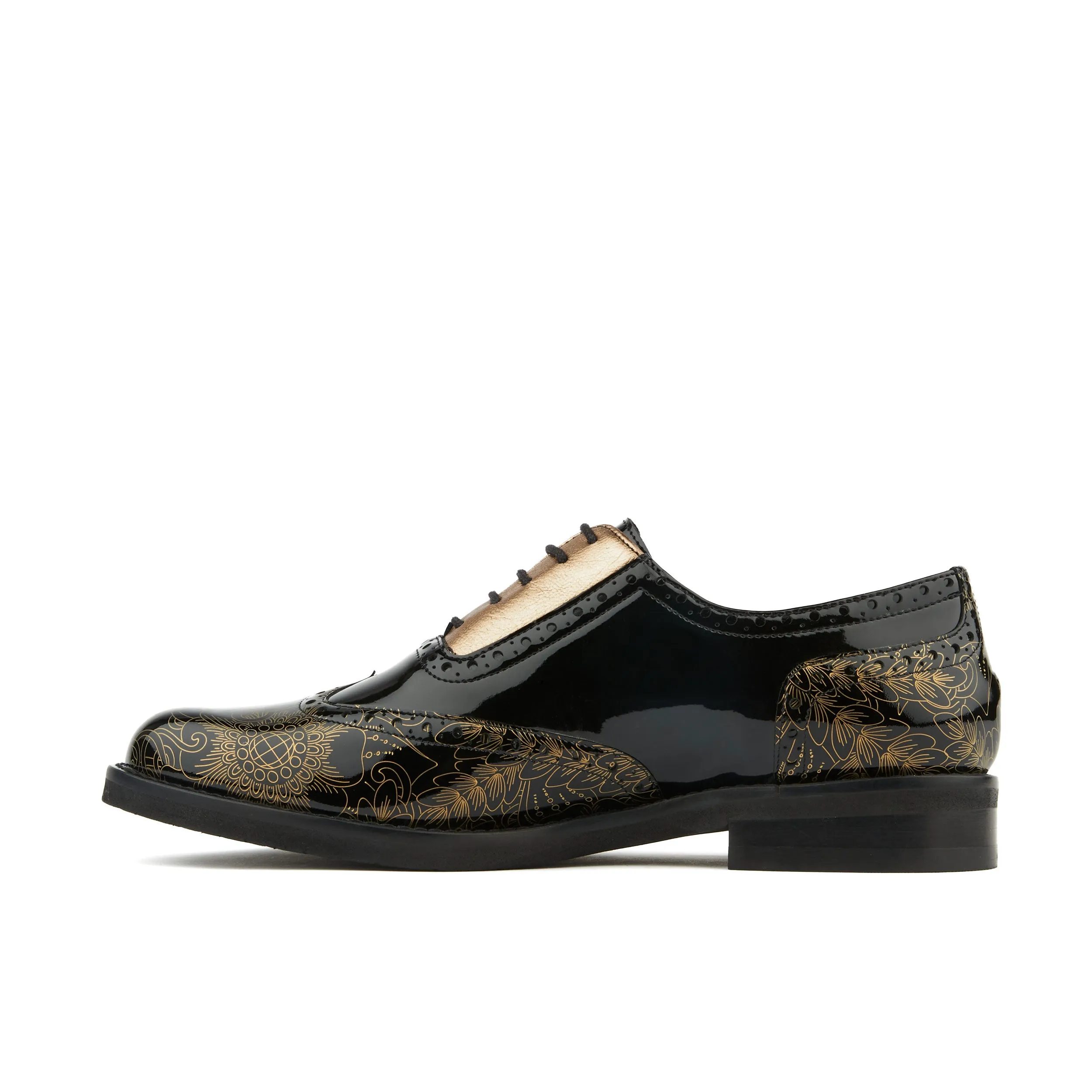 Vivienne - Black & Gold Gloss