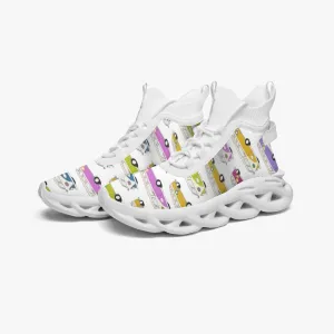 VW Kombi's High-top Bounce Mesh Knit Sneakers
