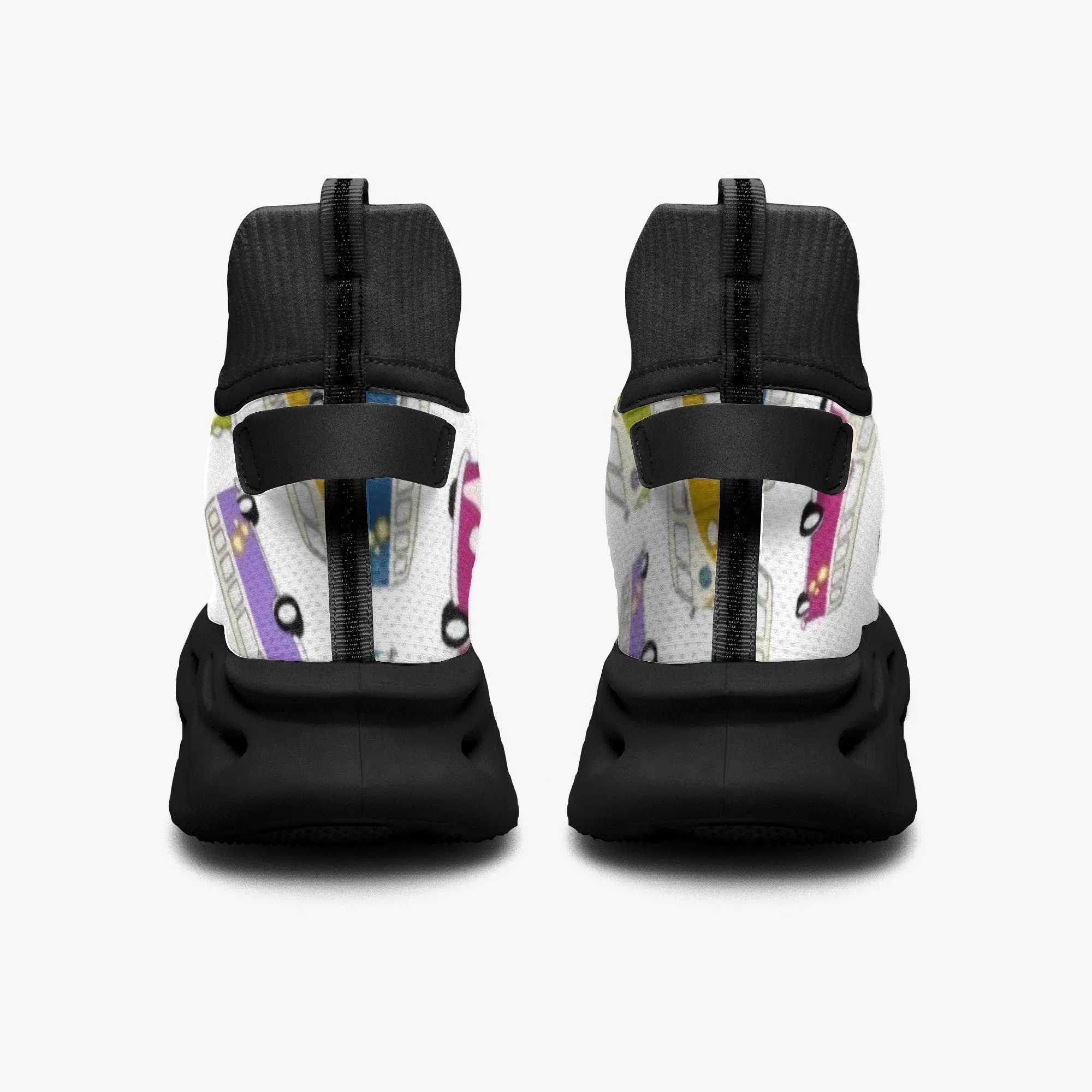 VW Kombi's High-top Bounce Mesh Knit Sneakers