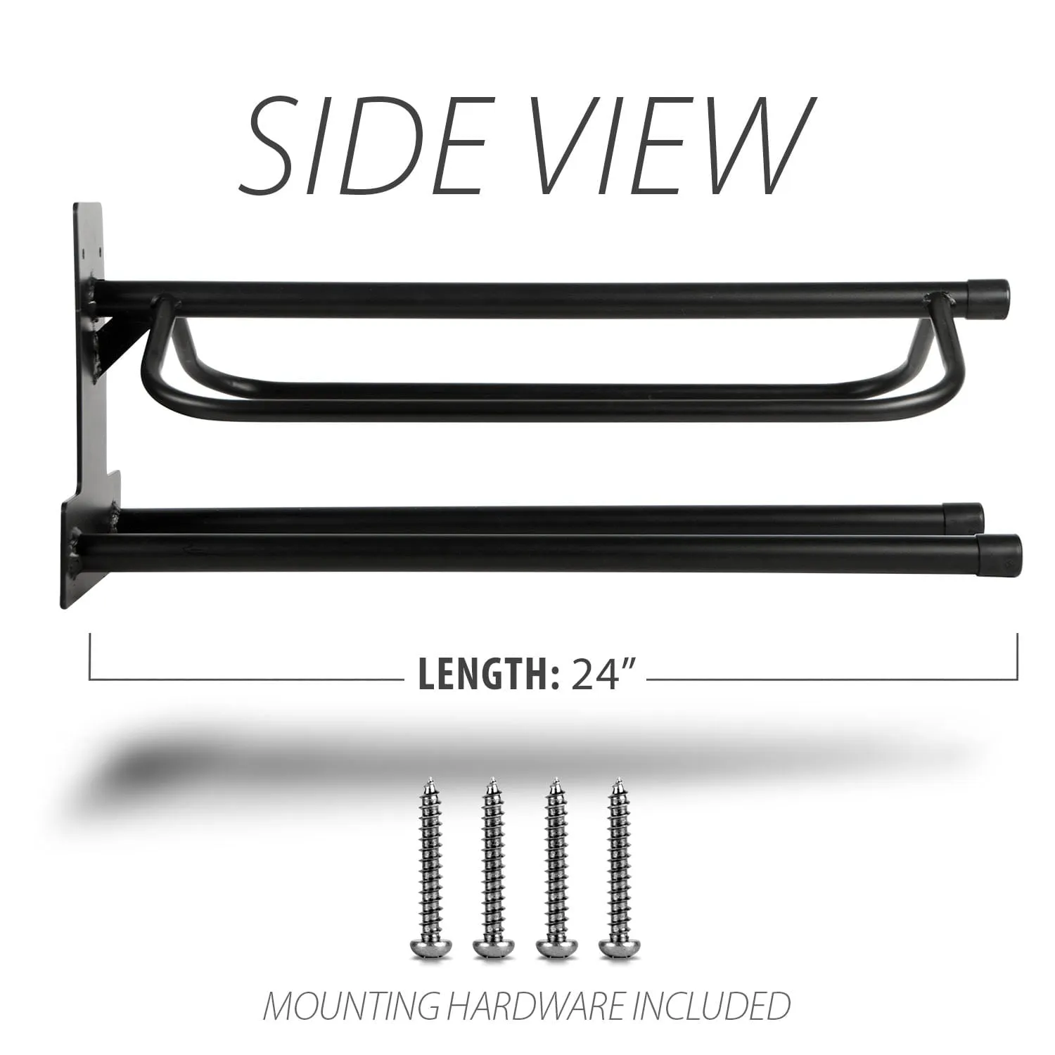 Wall Saddle Rack with Saddle Pad Bars