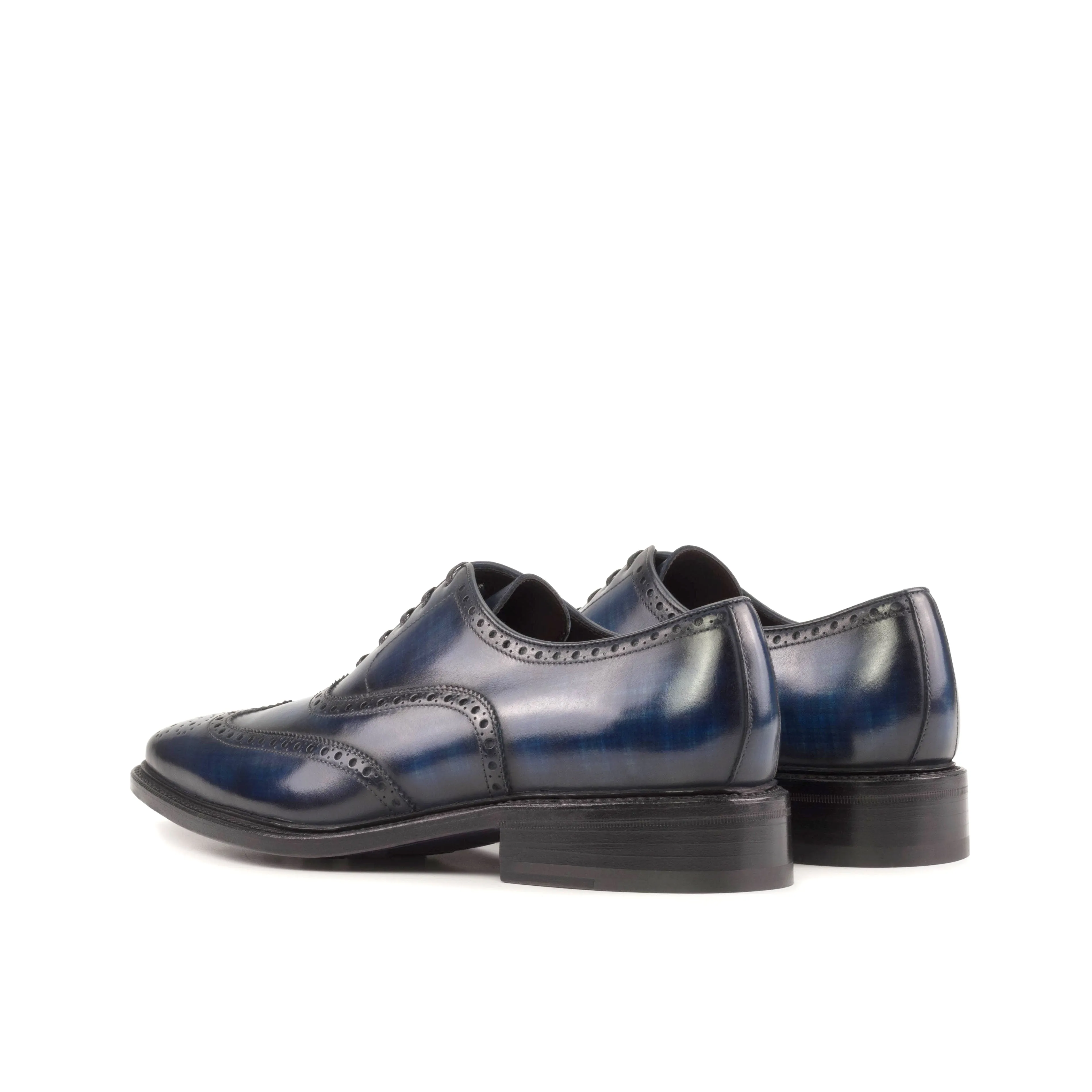 WINGTIPS BLUE PATINA (CLASSIC-M1)