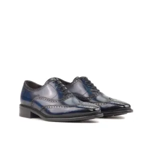 WINGTIPS BLUE PATINA (CLASSIC-M1)