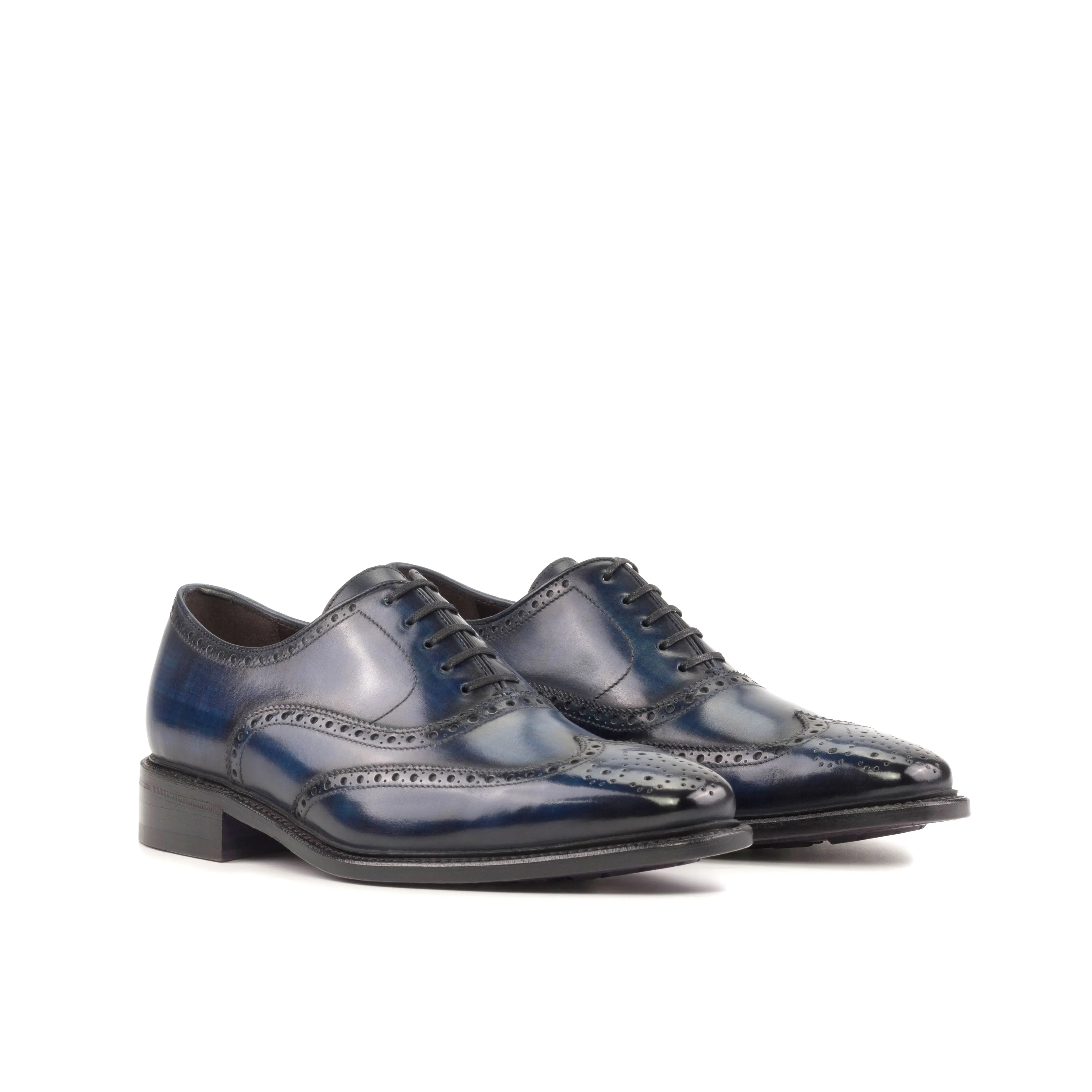 WINGTIPS BLUE PATINA (CLASSIC-M1)