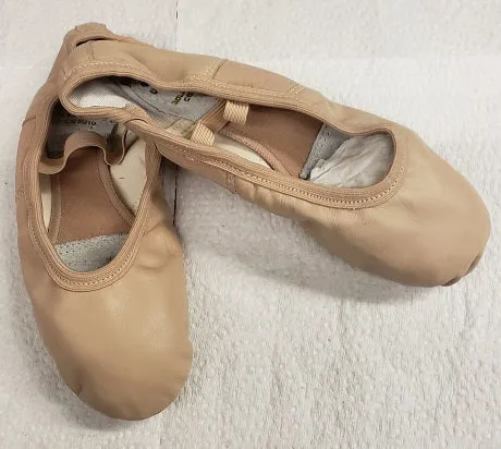 Winnie -- Women's Leather Split Sole Ballet -- Pink