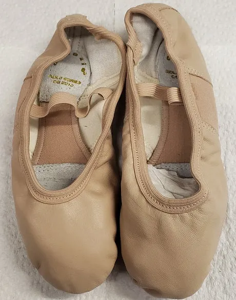Winnie -- Women's Leather Split Sole Ballet -- Pink