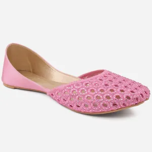 Women "LINDA" Indian Beaded Khussa