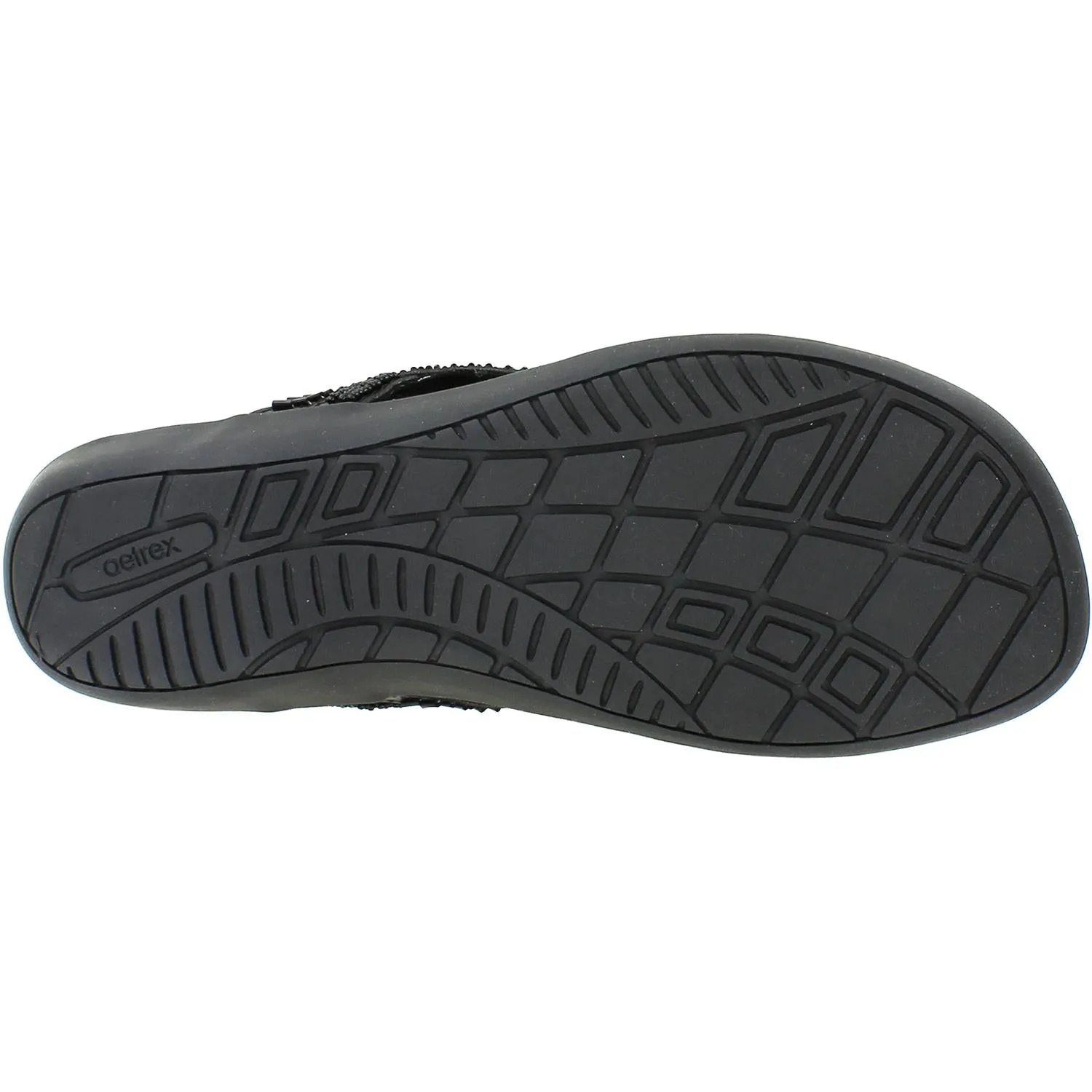 Women's Aetrex Brandy Black Synthetic