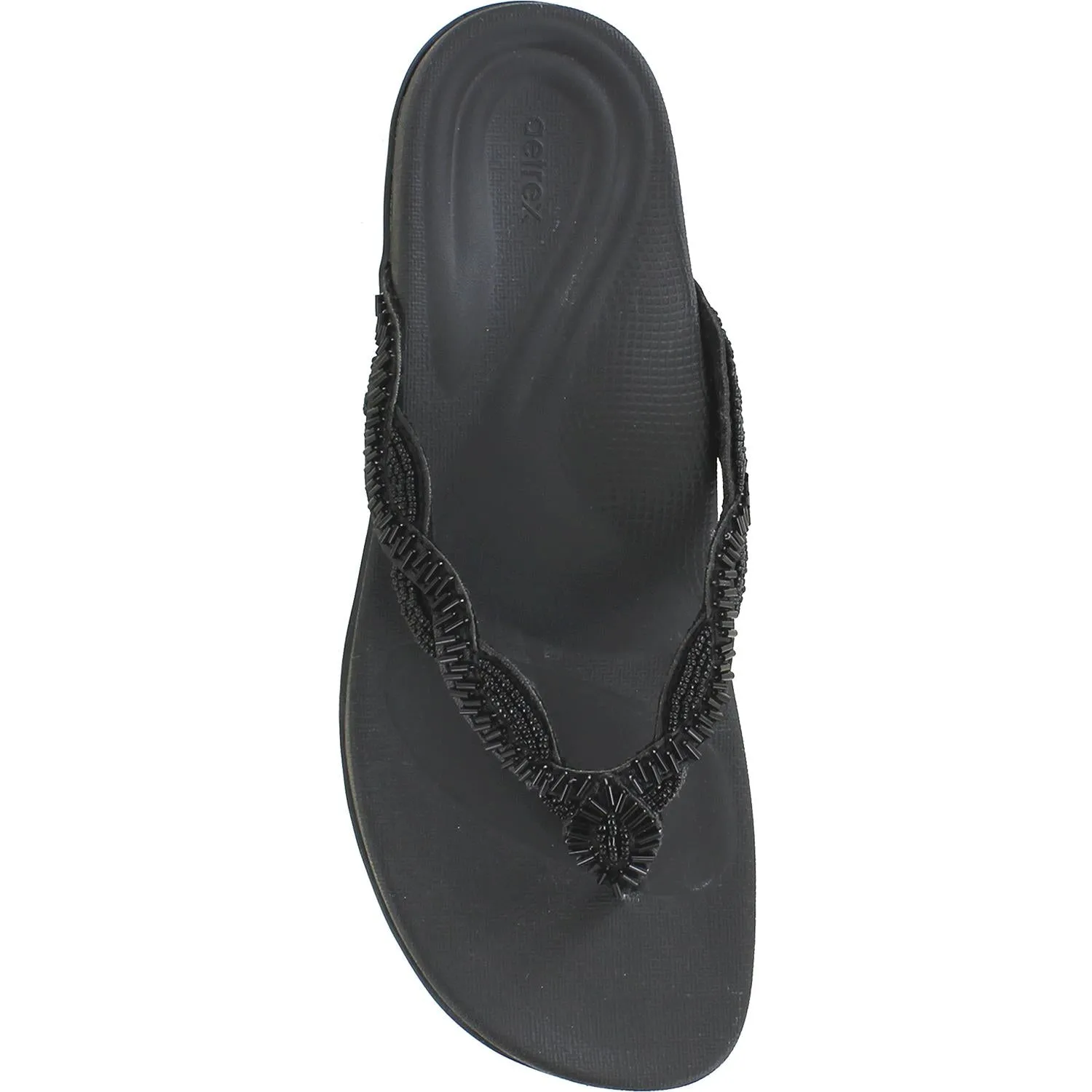 Women's Aetrex Brandy Black Synthetic
