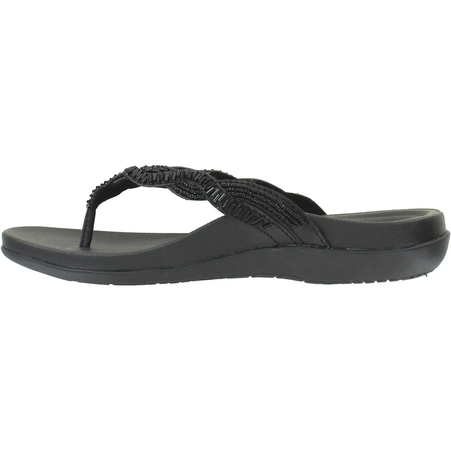 Women's Aetrex Brandy Black Synthetic