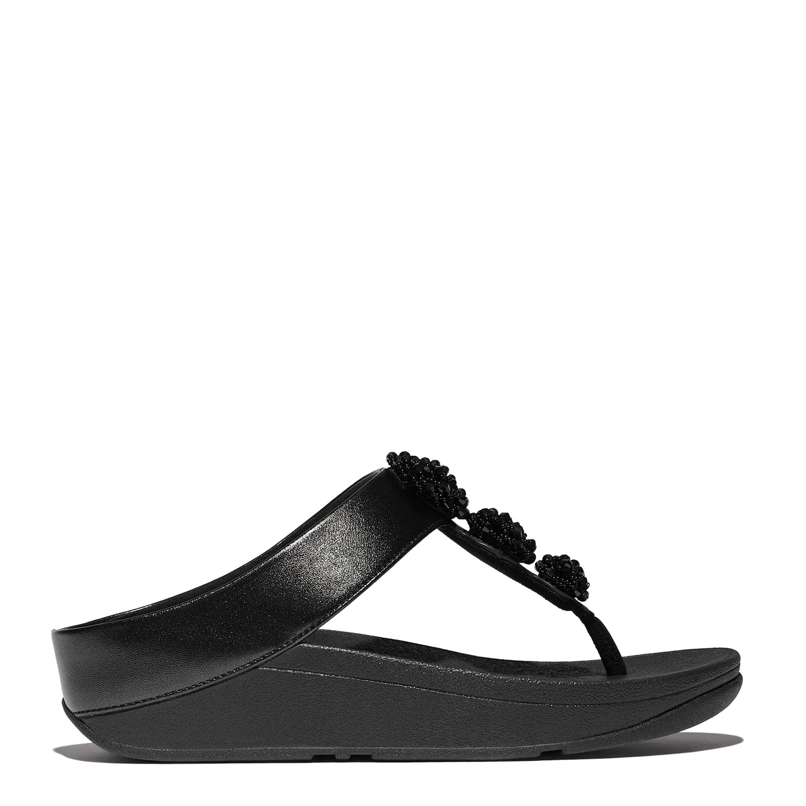 Women's FitFlop, Fino Beaded Button Sandal