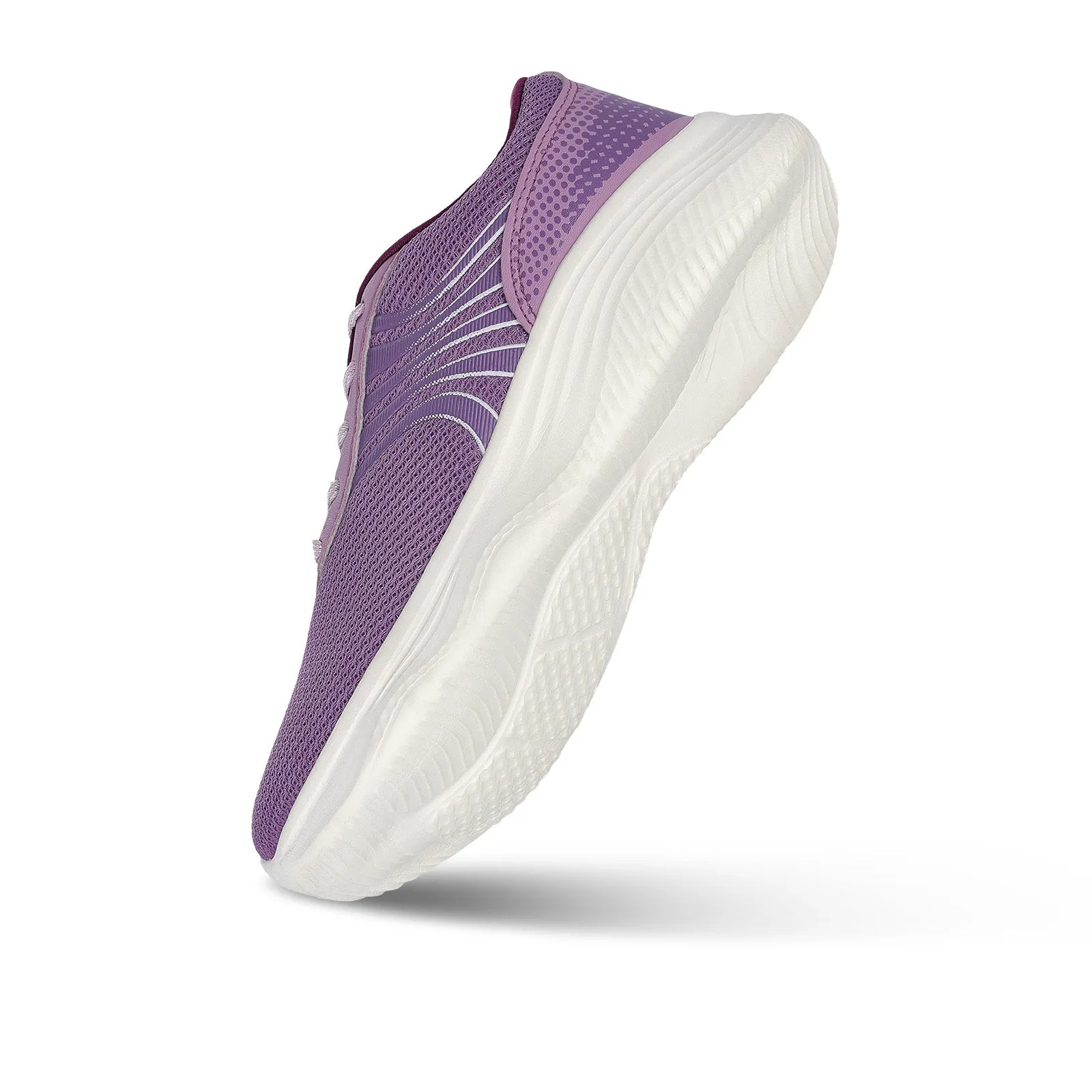 Women's Lace-up Sports Shoe - WS3268 Lavender