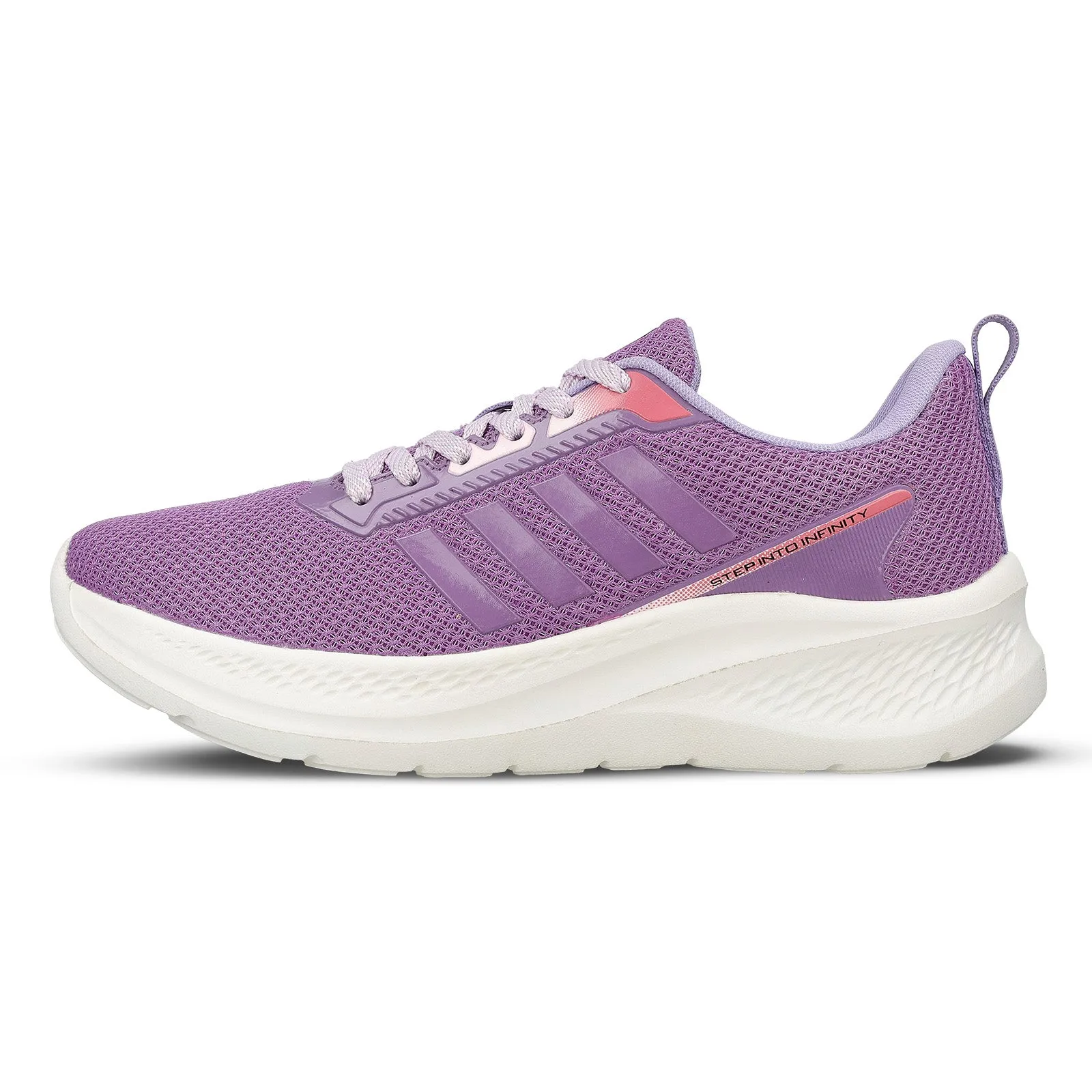 Women's Lace-up Sports Shoe - WS9920 Purple