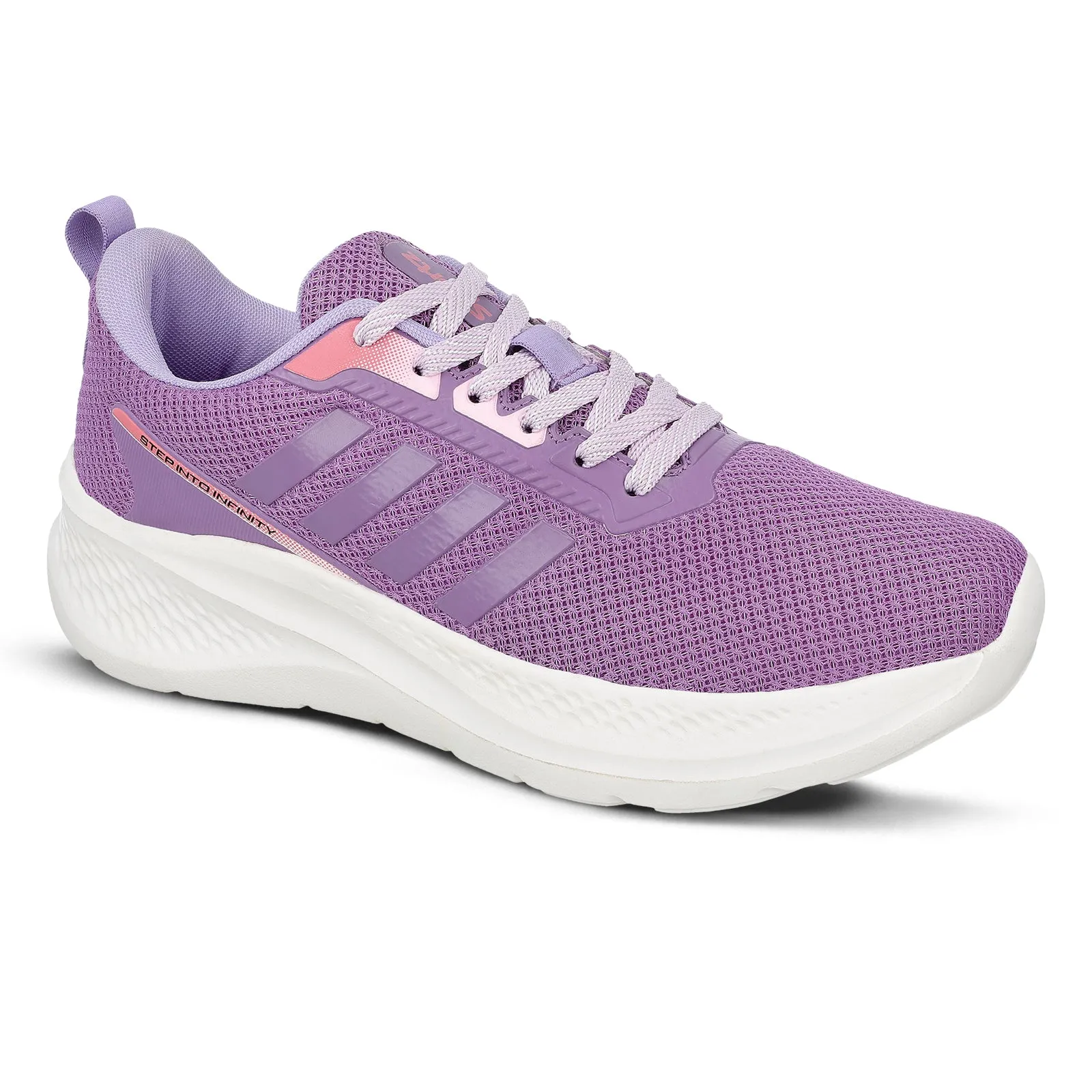 Women's Lace-up Sports Shoe - WS9920 Purple