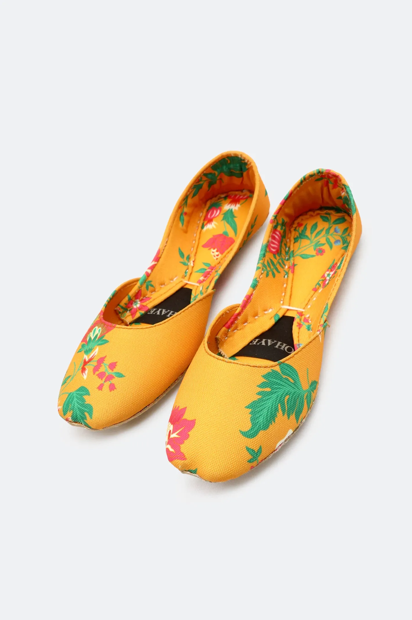 Yellow Khussa for Women