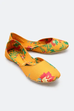 Yellow Khussa for Women