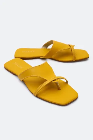 Yellow Slippers for Women