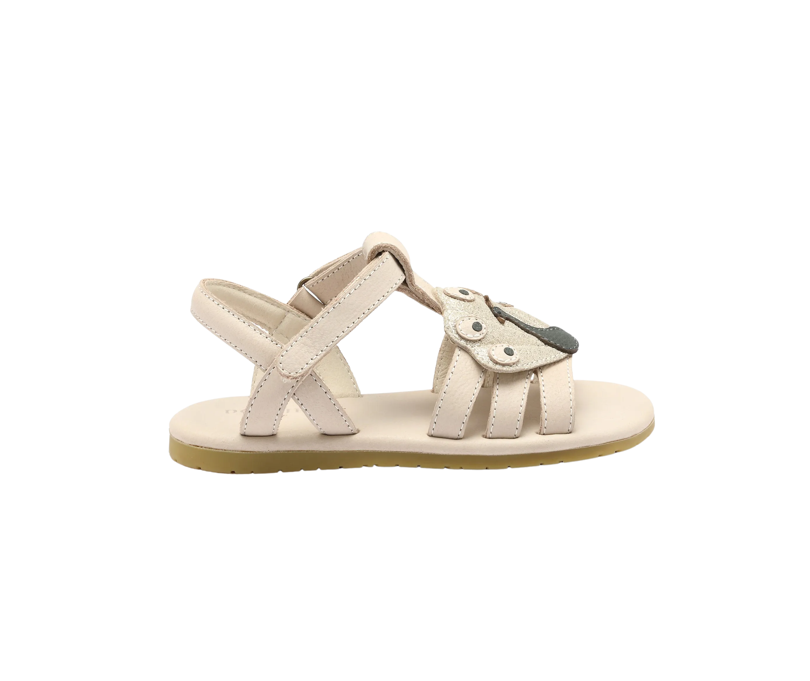 Zuza Sandals | Peacock | Ivory Leather