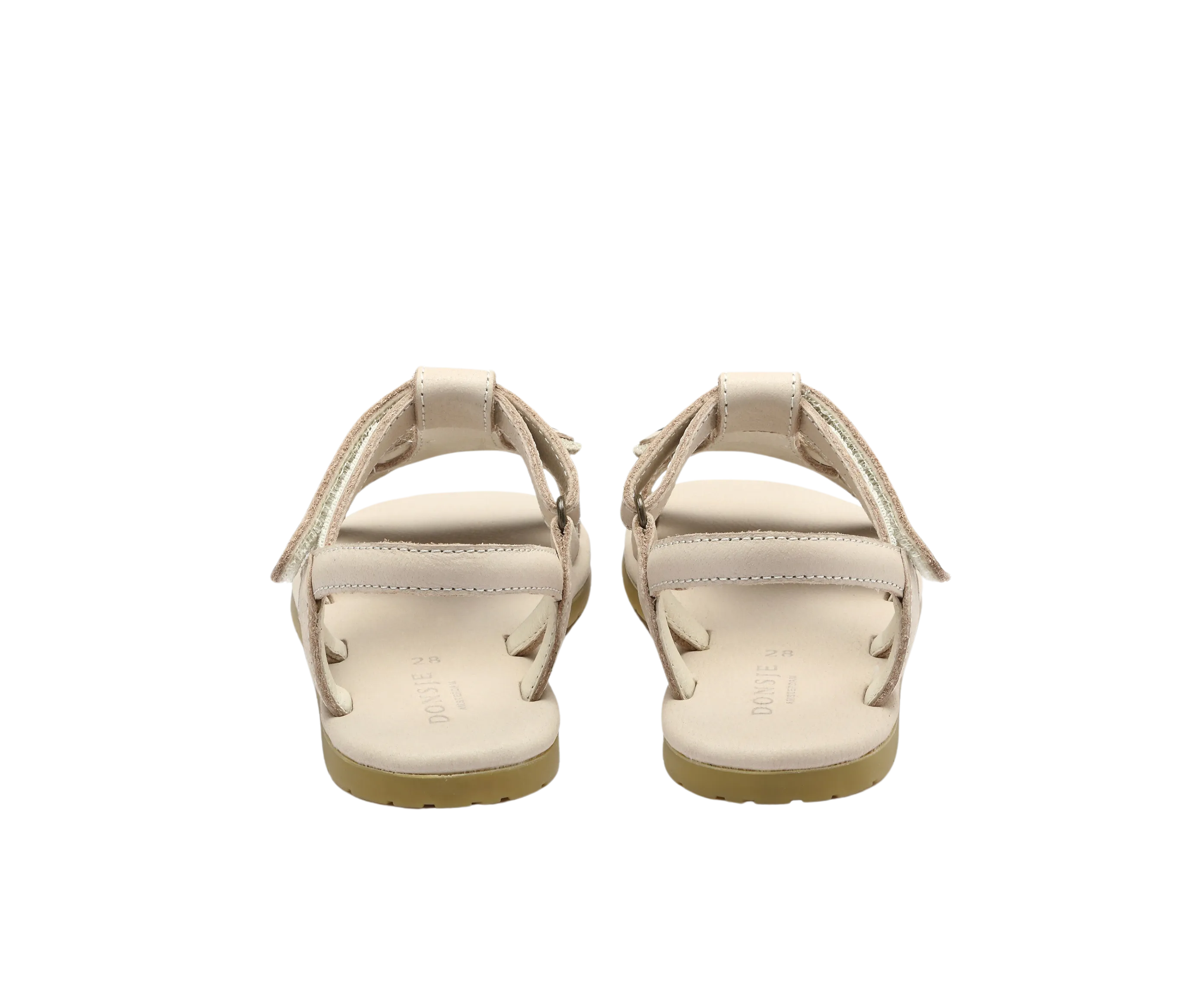 Zuza Sandals | Peacock | Ivory Leather